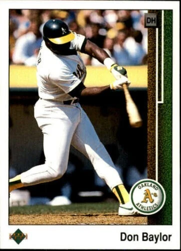 A7028- 1989 Upper Deck BB Card #s 601-800 +Rookies -You Pick- 15+ FREE US SHIP - Image 1 of 1