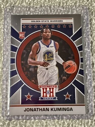 2021-22 Panini Chronicles Hometown Heroes JONATHAN KUMINGA RC Golden State - Image 1 of 1