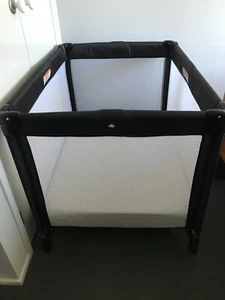 ANKO LIKE NEW TRAVEL COT-2 FITTED SHEETS/UNDERLAY/ESPECIALLY CUT FOAM MATTRESS - Picture 1 of 6