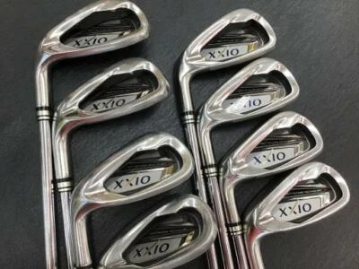 DUNLOP XXIO MP700 Left-handed 8PC NSPRO S-FLEX IRONS SET GOLF CLUBS JAPAN MODEL - Image 1 of 4