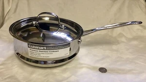 Cuisinart Chef’s Premium Edelstahl Universal Dampfgarer & Abdeckung passt 2qt-3qt-4qt. - Bild 1 von 5