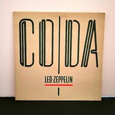 LED ZEPPELIN "CODA" (1982 LP) Sleeve:VG+ Record:VG+ 1st Swan Song 90051-1