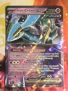 Pokémon Forze Temporali Corona di Ferro ex 81/162 - Ultra Rara - Foto 1 di 2