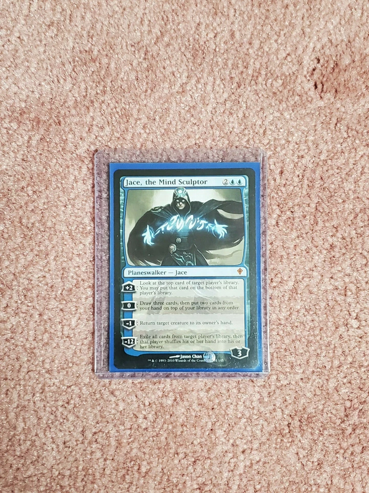 Magic the Gathering MTG - Jace, the Mind Sculptor Card - Worldwake - Image 1 of 1