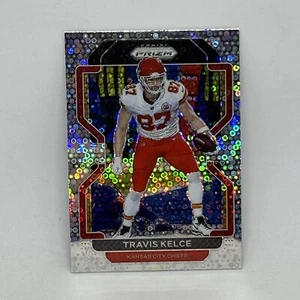 Travis Kelce Silver Disco Prizm Insert 2021 Panini Prizm Fútbol #189 Como Nuevo - Imagen 1 de 10
