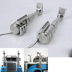 Für Tamiya King Hauler/Global Liner 1/14 RC Truck Luftfilter mit LED Licht Kits - Picture 1 of 10