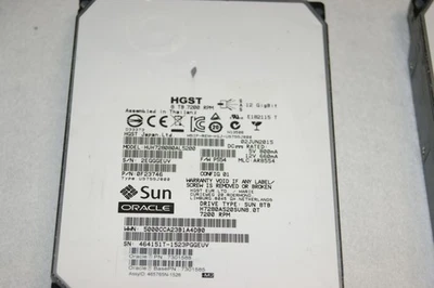 HGST Sun Oracle 8TB 7200rpm 3.5" SAS HDD HUH728080AL5200 7301588 7301585 Drive - Image 1 of 4