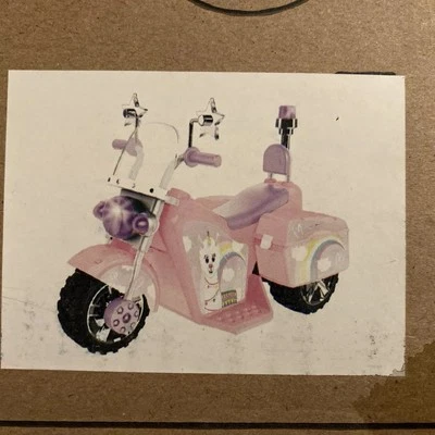 Kids Pink Trike Ride-On Bike Sit-On Electric Battery Operat Motorbike Christmas  - Image 1 of 4
