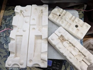 Blockwagen Sattelzug Oldtimer Schlickerguss Keramikform - Bild 1 von 6