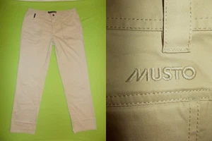 Trousers MUSTO (UK 34 LONG LEG) (M) PERFECT !!! Pants Outdoor BEIGE Travel Sand - Picture 1 of 8