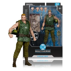Sergeant Rock DC Classic McFarlane Collector Edition 7" Figure - Picture 1 of 8