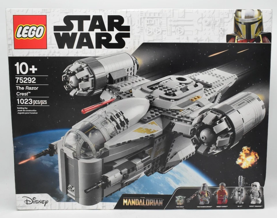 LEGO Star Wars The Mandalorian: The Razor Crest #75292 - Sealed/Damaged Box - Image 1 of 4
