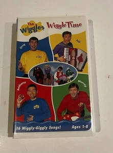 The Wiggles - Wiggle Time VHS - Early Release With White Clamshell - 1999 - Picture 1 of 5
