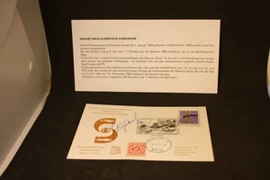 Österreich Nordposta 1975 mit Unterschrift Astronaut Kubassow (33102) - Picture 1 of 1