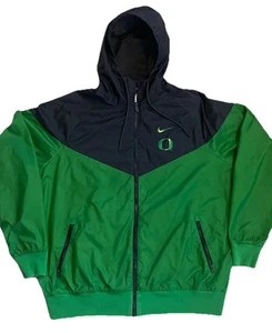 Chaqueta Nike Oregon Ducks Windrunner Raglán Cremallera Completa Para Hombre Talla Grande L - Imagen 1 de 9