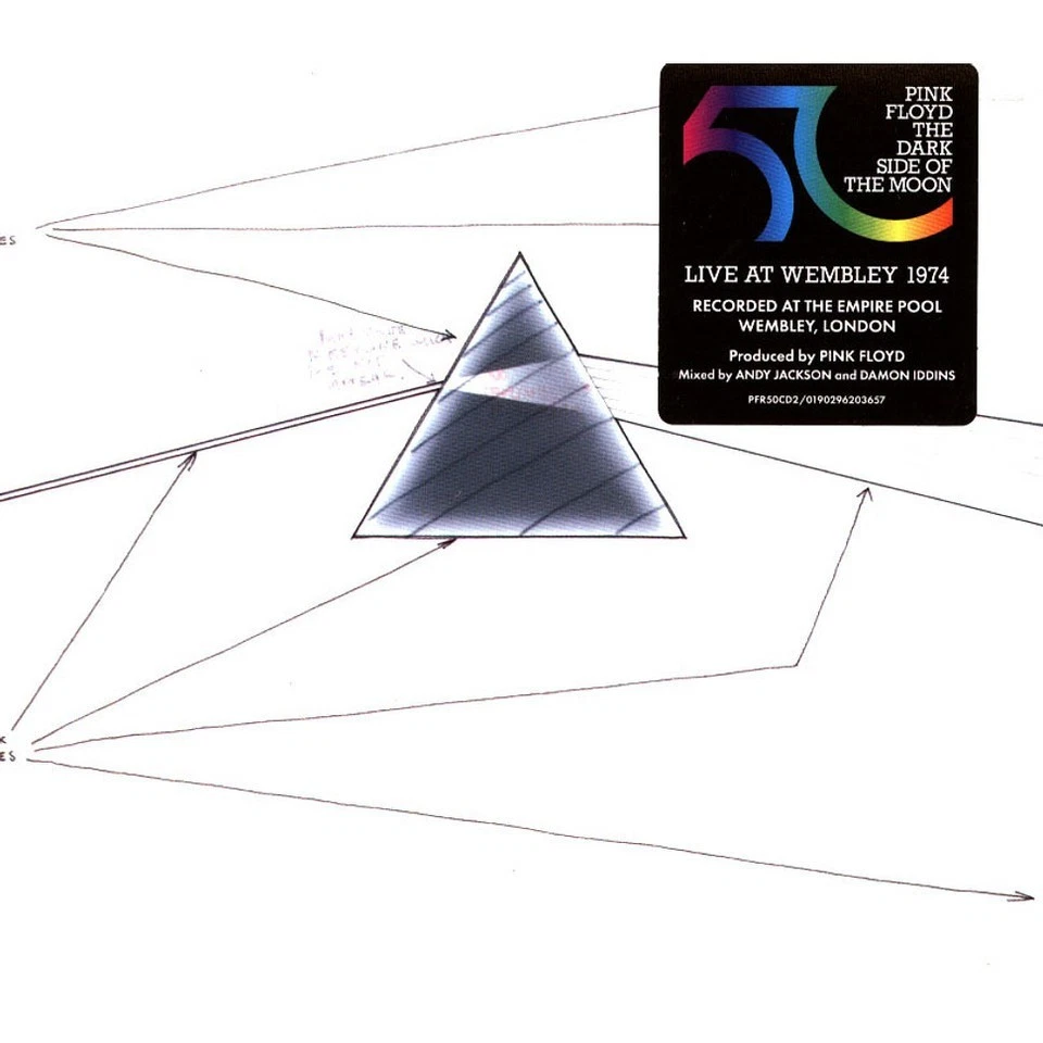 PINK FLOYD---"The Dark Side Of The Moon--Live At Wembley 1974"--(CD)---NEU & OVP - Bild 1 von 4