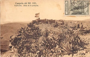 Marruecos - Campaña del Rif 1921 - TAXUDA - Vista de la posición - Ed. M. V. Pos - Picture 1 of 2