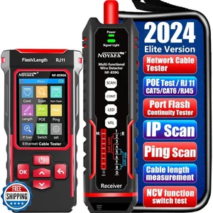 NOYAFA NF-859GK Network Cable Tester with IP Tester 10mw Visual Fault Locator - Afbeelding 1 van 5
