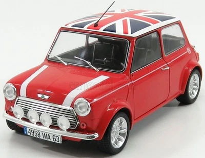 Mini Cooper Sport 1.3i SportPack 1997 Red Rosso Solido 1:18 Nuovo - Immagine 1 di 3