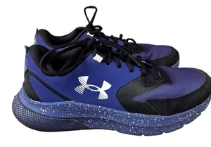 Under Armour Mujer Charged Verssert Moteado Negro/Violeta Tormenta/Blanco Talla 10 - Imagen 1 de 10