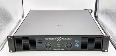 CREST AUDIO CA4 1000W 2-Channel Professional Power Amplifier (Made in USA) - Image 1 of 2