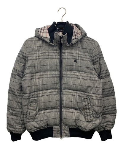 BURBERRY BLACK LABEL Piumino grigio taglia L