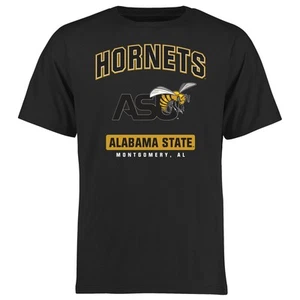Men's Black Alabama State Hornets Campus Icon T-Shirt - Picture 1 of 2