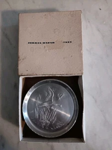 8er Set Aluminium Ente Jagd Vogel 3 1/4" Durchmesser Untersetzer - Bild 1 von 4