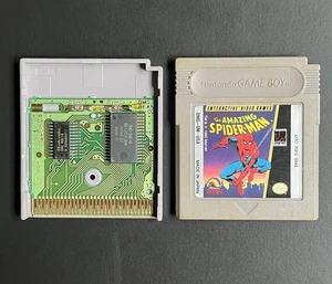 The Amazing Spider-Man (Nintendo Game Boy) 1990 Marvel - Authentic *TESTED* - Picture 1 of 6