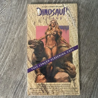 Dinosaur Island VHS Video Tape 1994 New Horizons Horror Scifi ! RARE Foto 1 de 4