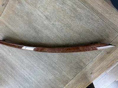 04-08 NISSAN MAXIMA PUERTA LATERAL DEL PASAJERO DELANTERO DERECHO MOLDURA MADERA BISEL LATERAL OE Foto 1 de 4