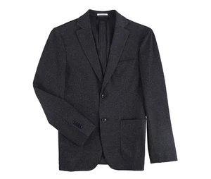 Nuevo Abrigo Deportivo Chaqueta Bar III Para Hombres Ajustado Tejido Espiga Azul Oscuro 36S - Imagen 1 de 6