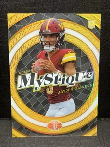 2024 Illusions Jayden Daniels Rookie Mystique Gold/25 Commanders SSP - Imagen 1 de 3