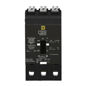NIB - Square D - EGB34125 - 125A 3-Pole Miniature Circuit Breaker - Picture 1 of 1