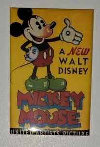 Mickey Mouse Classic Poster Refrigerator Magnet 2" X 3" - Picture 1 of 2