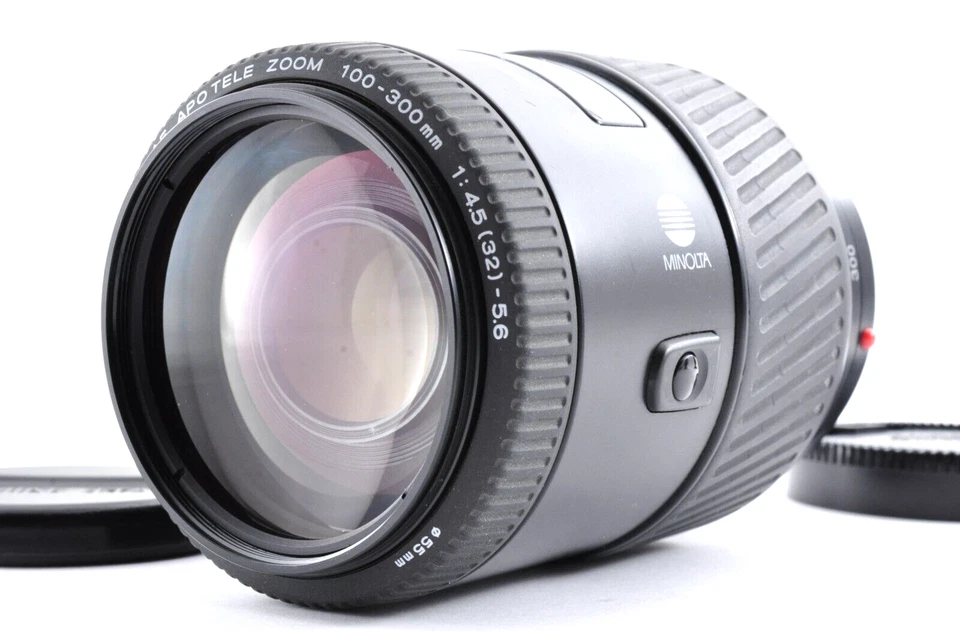 Minolta AF APO Tele Zoom 100-300mm f4.5-5.6 Lens [As Is] Japan #24227-6 - Image 1 of 4