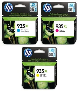 3er Set Original HP 935XL OfficeJet Pro 6230 ePrinter 6830 Achtung MHD! - Bild 1 von 1