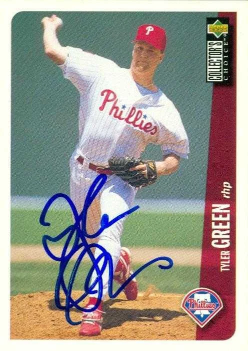Tyler Green autographed Baseball Card Philadelphia Phillies 1995 Upper Deck #253 - Image 1 of 1