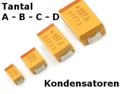 SMD Tantal Kondensator - Bild 1 von 2