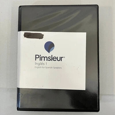 Pimsleur Ingles 1 English for Spanish Speakers Langauge Course CD Set EX-LIBRARY - Image 1 of 4