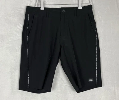 Tabla de surf Vans VANPHIBIAN para hombre corta 32 negra blanca a rayas híbrida con bolsillo elástico Foto 1 de 4