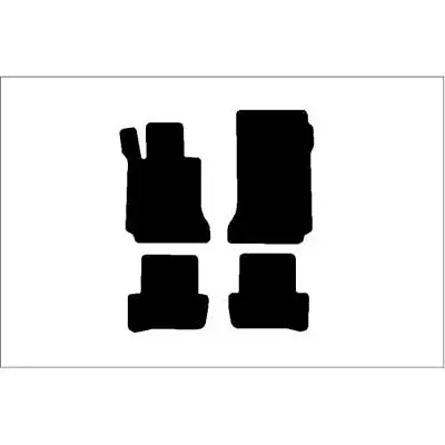 Custom Fit Carpet Floor Mats For Mercedes-Benz C63 AMG C300 C350 C250 - Image 1 of 4