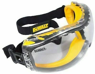 DEWALT DPG82 Concealer Safety Goggles with Clear Anti-Fog Lens