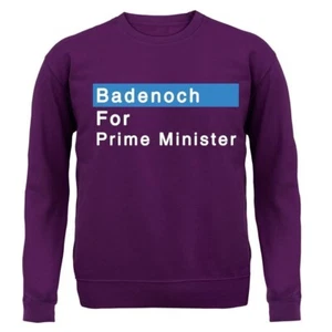 Badenoch For Prime Minister - Kids Hoodie / Sweater - PM Conservative Kemi Tory - Picture 1 of 20