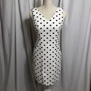 Vintage Polka Dot Dress - All The Jazz - Polka Dot Dress 100% Cotton - Picture 1 of 5