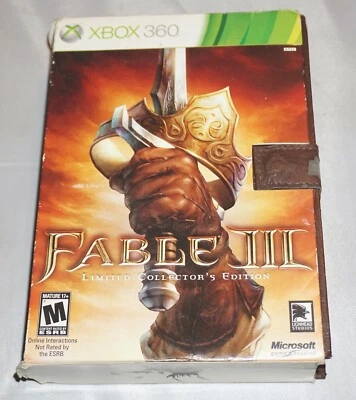 Fable III 3 Limited Collector's Edition (Microsoft Xbox 360) Complete - Image 1 of 3