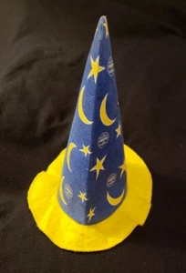 Ringling Brothers Circus The Greatest Show on Earth Pointy Wizard Hat Moon Stars - Picture 1 of 9