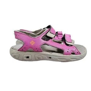 Columbia Techsun Vent Girls 10 Pink Sandals - BC4566-665 - Picture 1 of 9