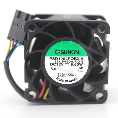 NEW IN BOX SUNON PSD1204PQBX-A DC12V 9.6W 0.8A 4028 Server Fan Very High Speed - Image 1 of 4