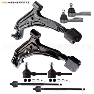 Kit de barra estabilizadora brazo de control de suspensión delantera 8 piezas Nissan Sentra 1995-1999 Foto 1 de 4